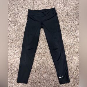 Youth Girls Nike Black Medium Dri-FIT Leggings